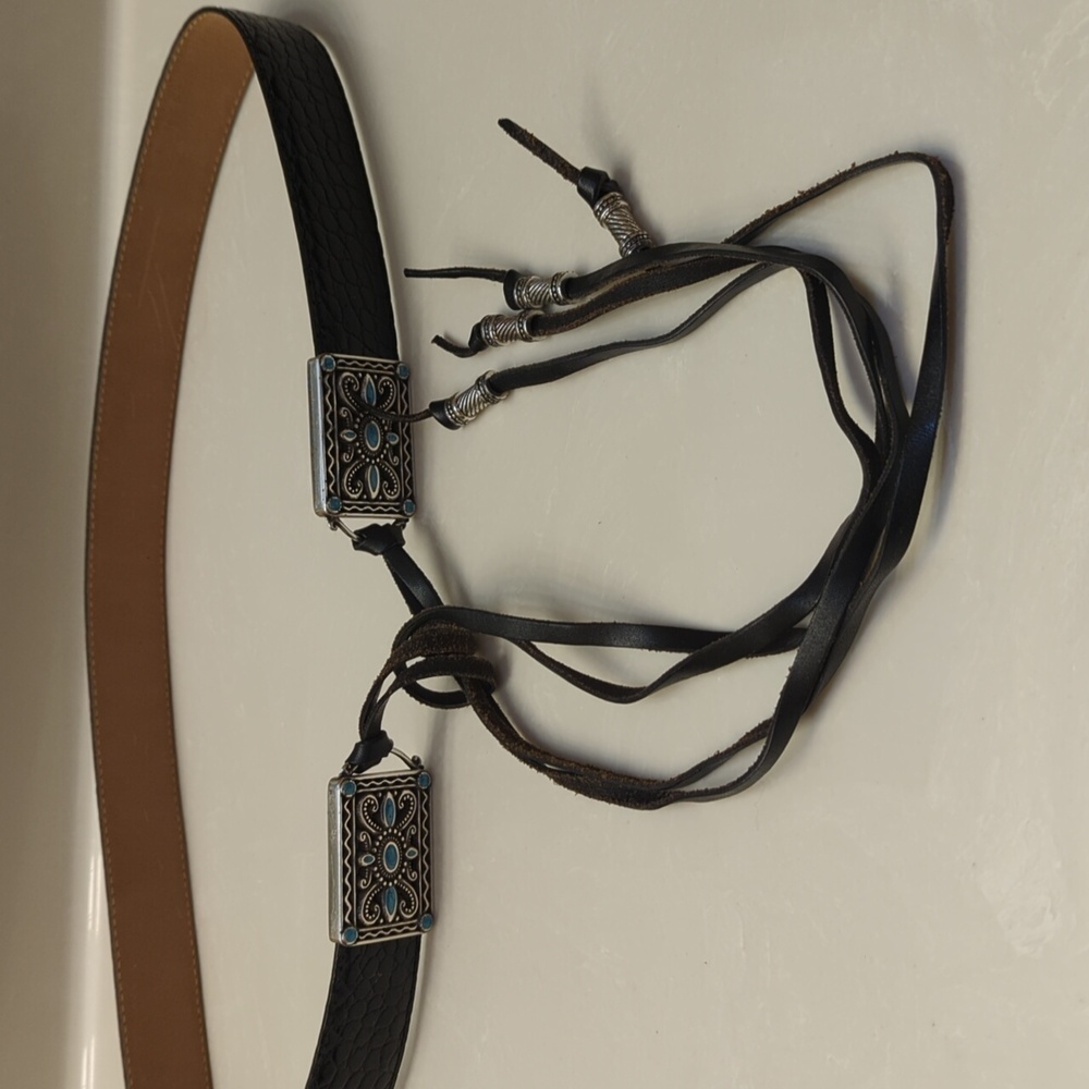 Brighton Croc-Embossed Belt - Picture 2 of 7